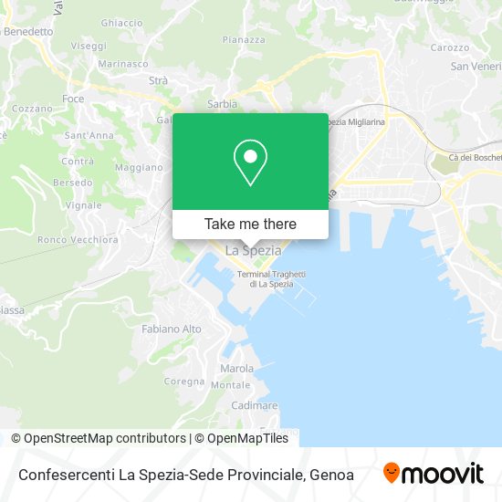 Confesercenti La Spezia-Sede Provinciale map