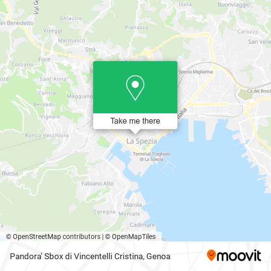 Pandora' Sbox di Vincentelli Cristina map