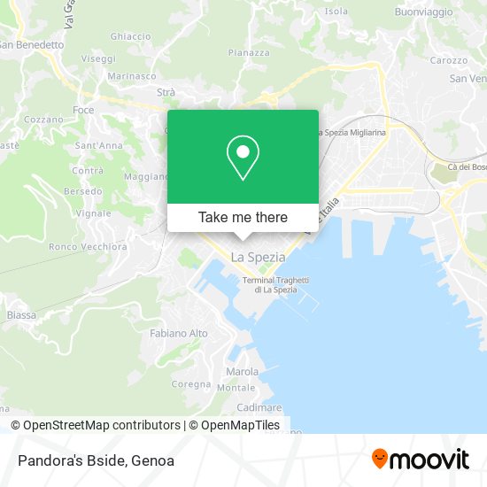 Pandora's Bside map