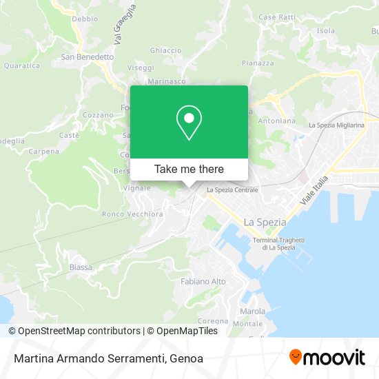 Martina Armando Serramenti map