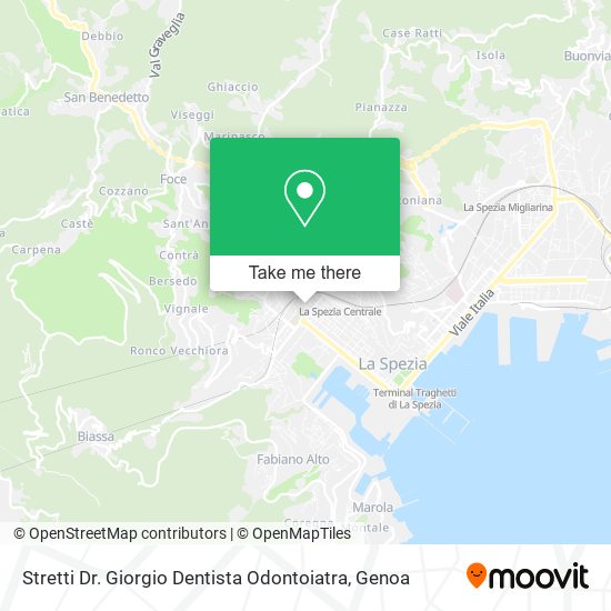 Stretti Dr. Giorgio Dentista Odontoiatra map