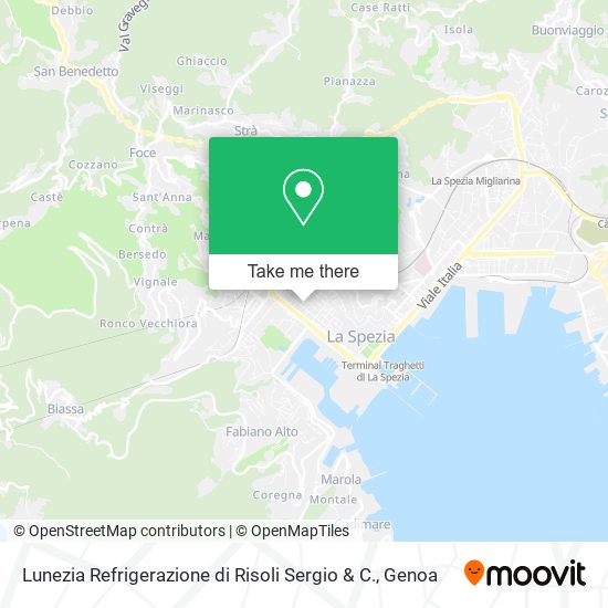 Lunezia Refrigerazione di Risoli Sergio & C. map