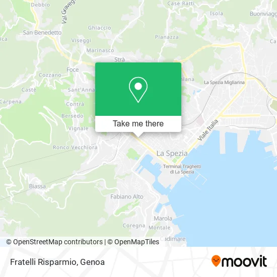 Fratelli Risparmio map
