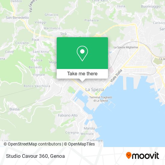 Studio Cavour 360 map