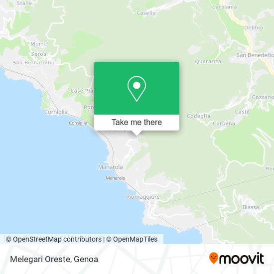 Melegari Oreste map