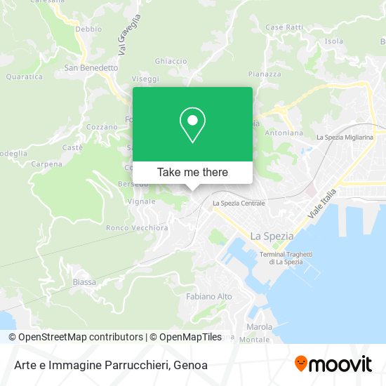 Arte e Immagine Parrucchieri map