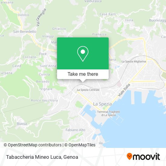 Tabaccheria Mineo Luca map