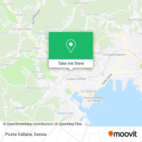 Poste Italiane map