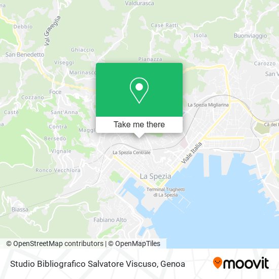 Studio Bibliografico Salvatore Viscuso map