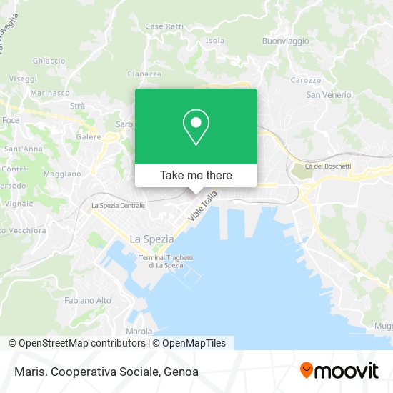 Maris. Cooperativa Sociale map