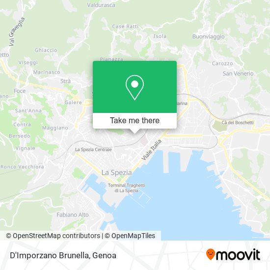 D'Imporzano Brunella map
