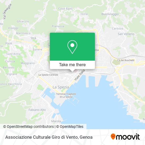 Associazione Culturale Giro di Vento map