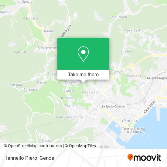 Iannello Piero map
