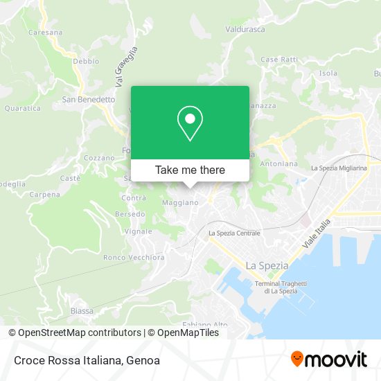 Croce Rossa Italiana map