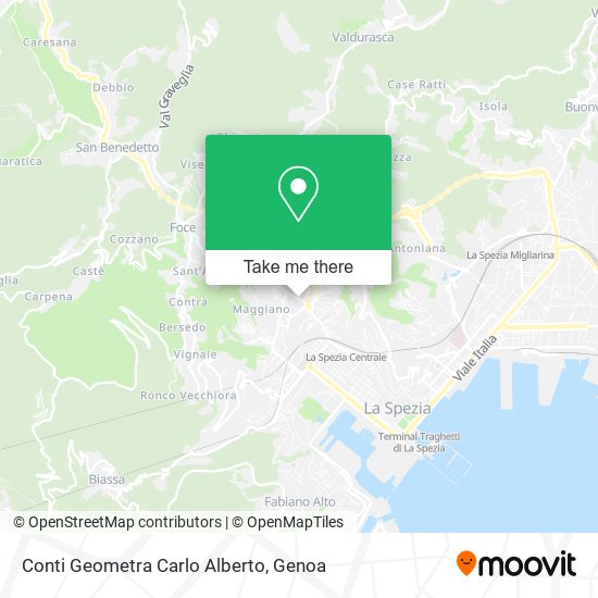Conti Geometra Carlo Alberto map