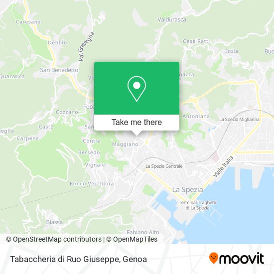 Tabaccheria di Ruo Giuseppe map