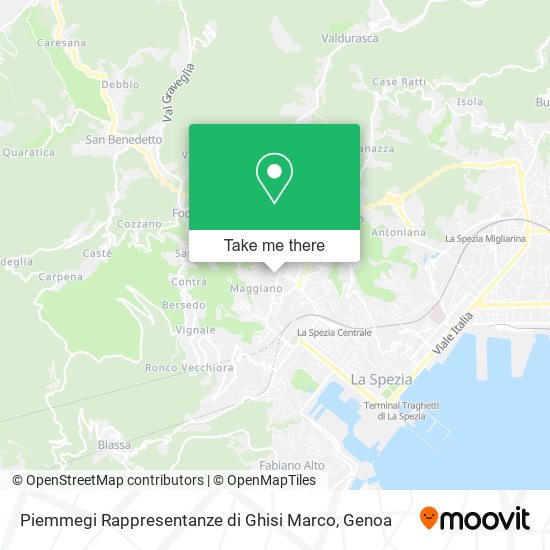 Piemmegi Rappresentanze di Ghisi Marco map