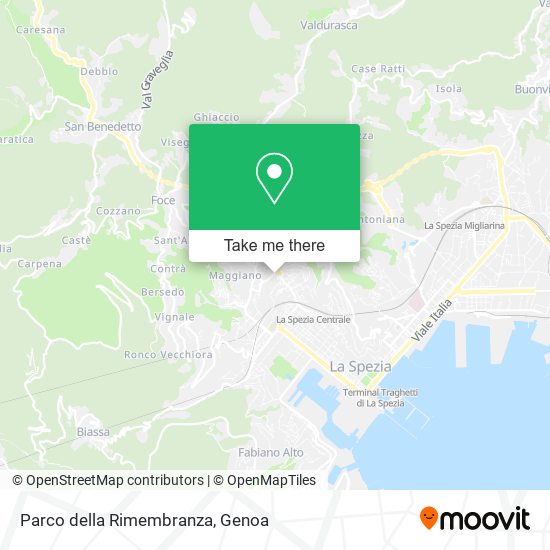 Parco della Rimembranza map