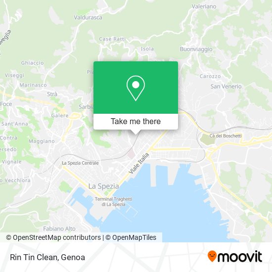 Rin Tin Clean map