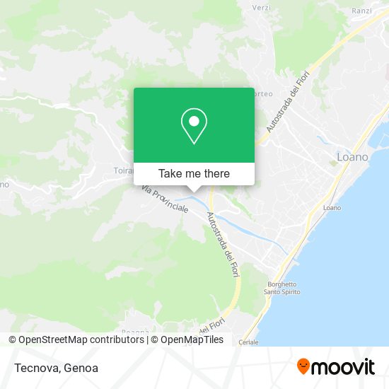 Tecnova map