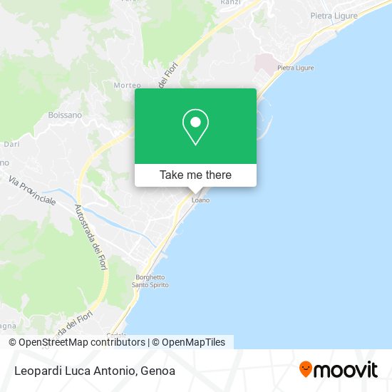 Leopardi Luca Antonio map