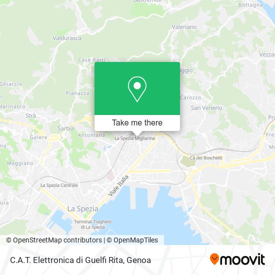 C.A.T. Elettronica di Guelfi Rita map
