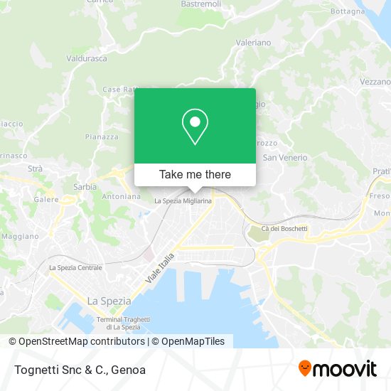 Tognetti Snc & C. map