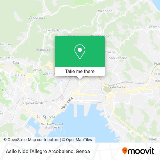 Asilo Nido l'Allegro Arcobaleno map