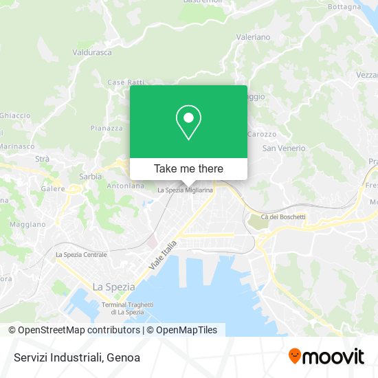 Servizi Industriali map