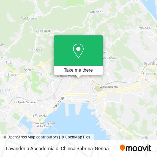 Lavanderia Accademia di Chinca Sabrina map