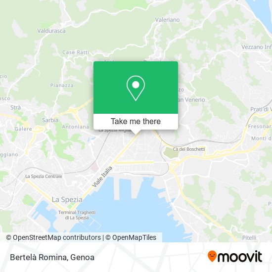 Bertelà Romina map