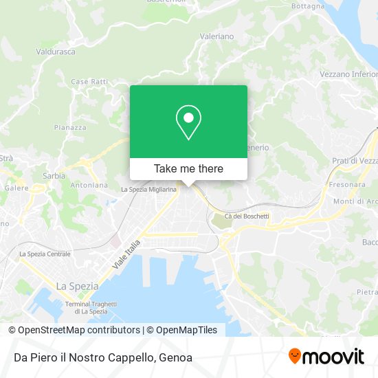 Da Piero il Nostro Cappello map