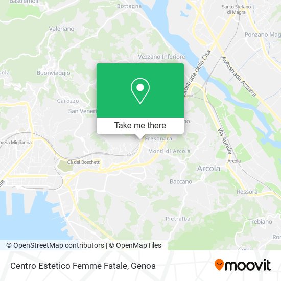 Centro Estetico Femme Fatale map