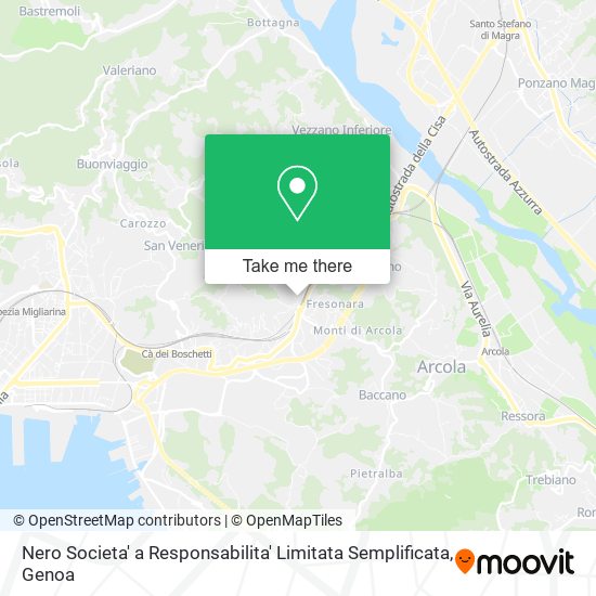 Nero Societa' a Responsabilita' Limitata Semplificata map