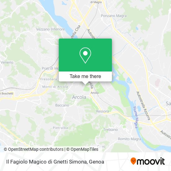 Il Fagiolo Magico di Gnetti Simona map