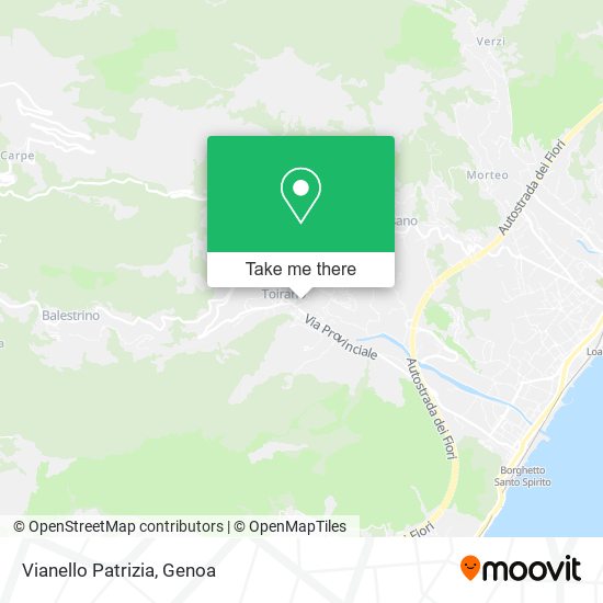 Vianello Patrizia map