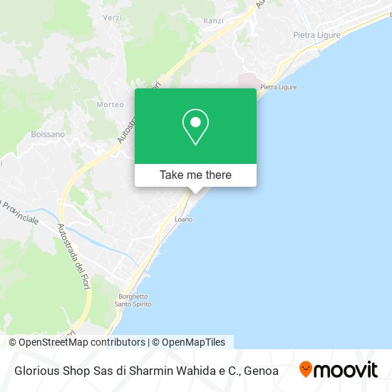 Glorious Shop Sas di Sharmin Wahida e C. map