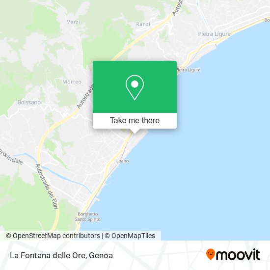 La Fontana delle Ore map