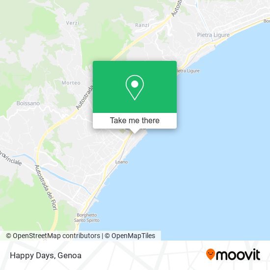 Happy Days map