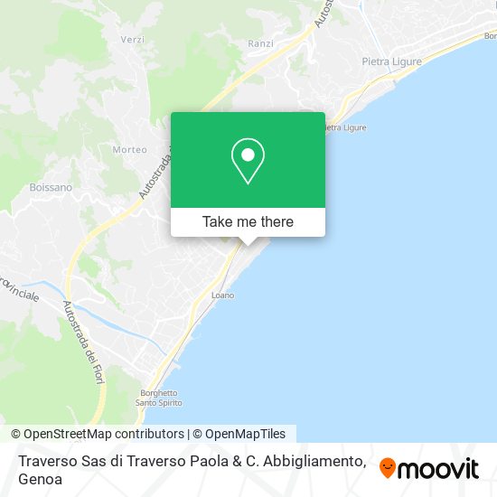 Traverso Sas di Traverso Paola & C. Abbigliamento map