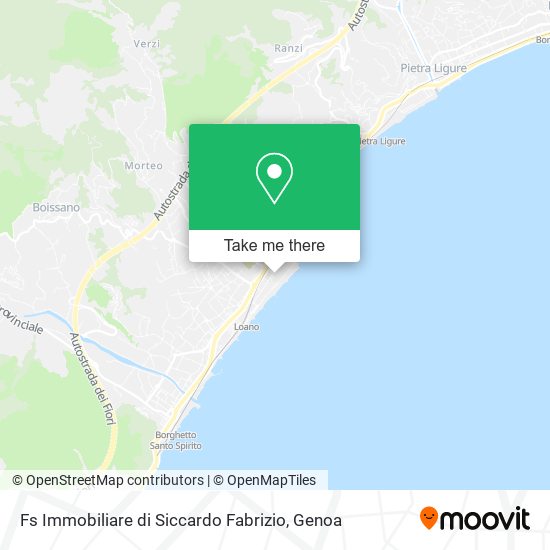 Fs Immobiliare di Siccardo Fabrizio map