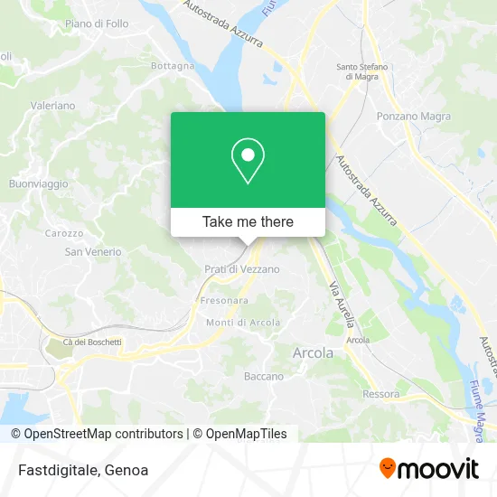 Fastdigitale map