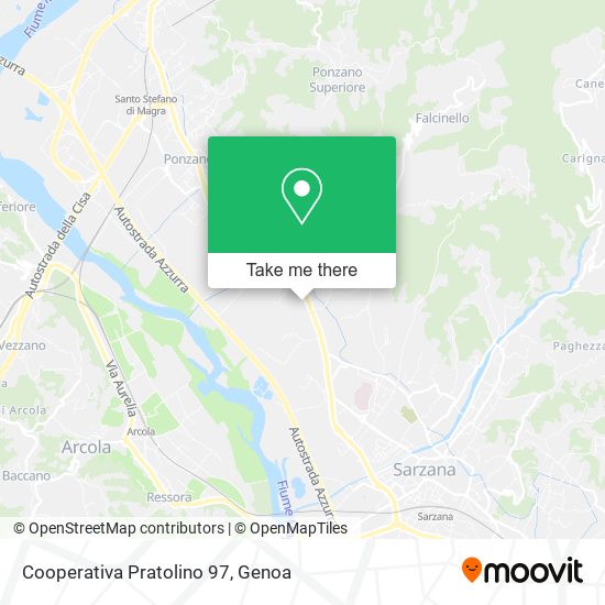 Cooperativa Pratolino 97 map