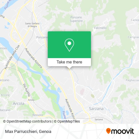 Max Parrucchieri map