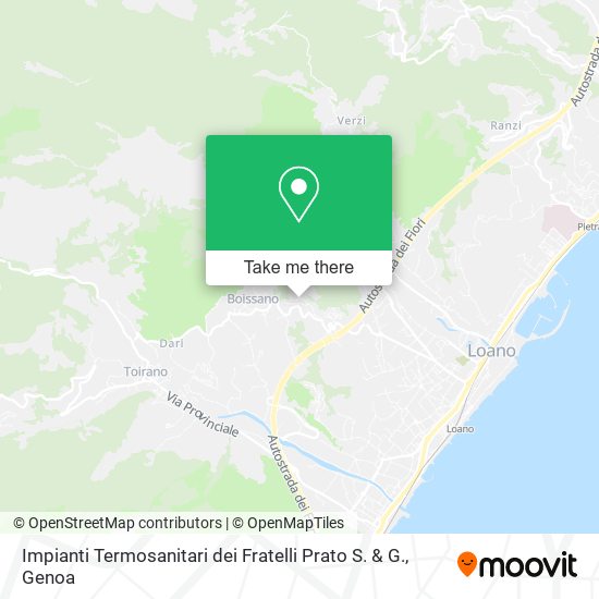 Impianti Termosanitari dei Fratelli Prato S. & G. map