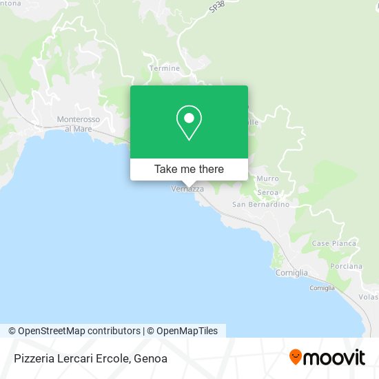 Pizzeria Lercari Ercole map