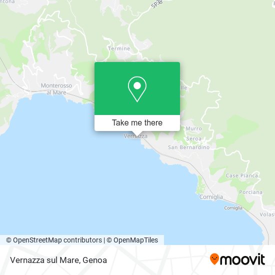 Vernazza sul Mare map
