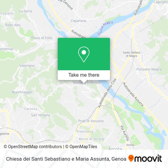 Chiesa dei Santi Sebastiano e Maria Assunta map
