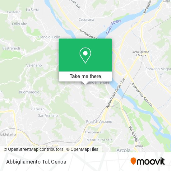 Abbigliamento Tul map