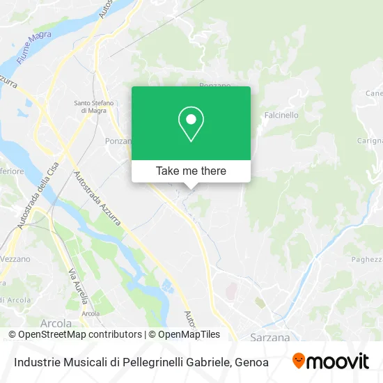Industrie Musicali di Pellegrinelli Gabriele map